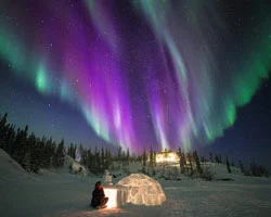 The best time to see the Aurora Northern Lights in Canada