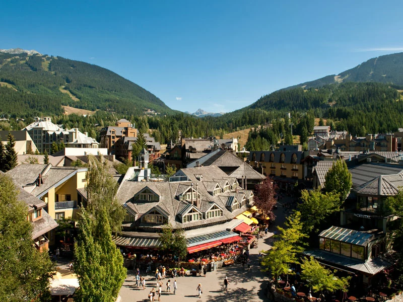 Canadian Rockies Road & Rail Retreat | Whistler Village