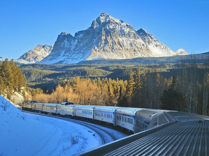 Christmas in the Canadian Rockies Winter Train Vacations | VIA Rail