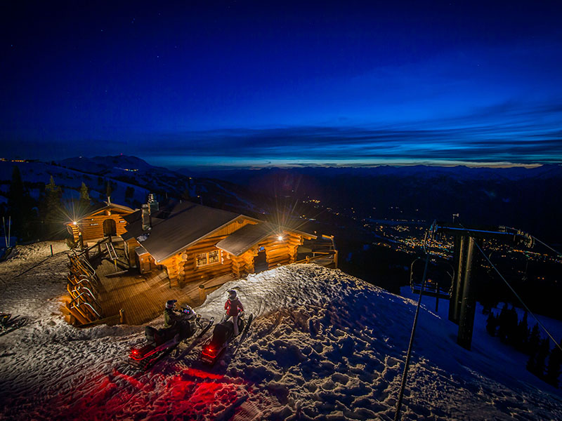 Christmas in Whistler | Fairmont Chateau Whistler | Mountain Top Fondue