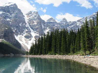 The Rocky Mountains in Alberta The Rocky Mountains in Alberta