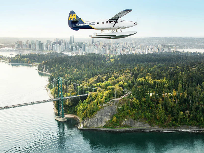 Victoria with Whales and Floatplane Package | Floatplane of Stanley Park Vancouver
