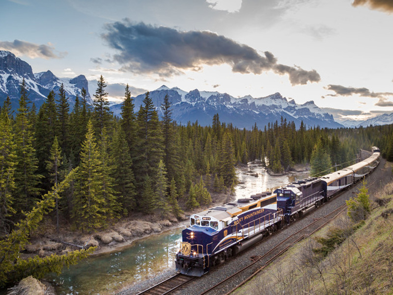 Grand Canadian Train Journey | Rocky Mountaineer Train