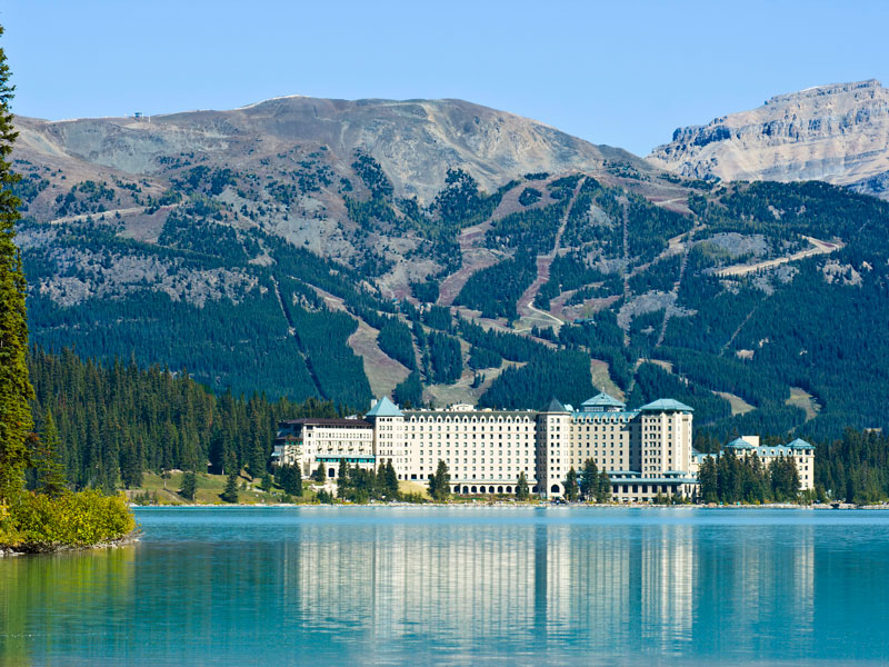 Grizzly Bears & the Canadian Rockies Train Vacation | Fairmont Chateau Lake Louise