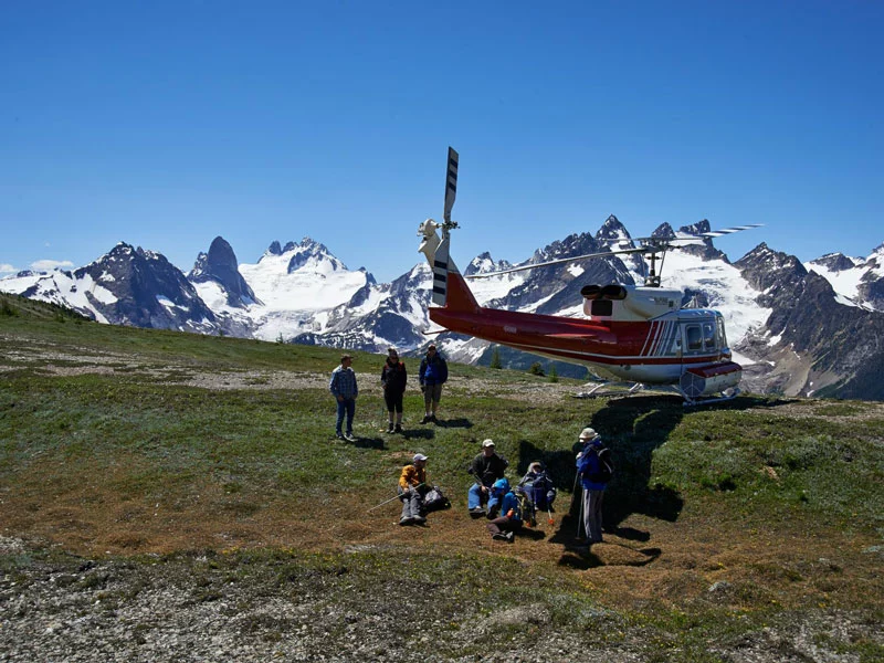 Journey through the Clouds Rail & Heli Adventure | CMH Bugaboo Lodge Heli Adventure