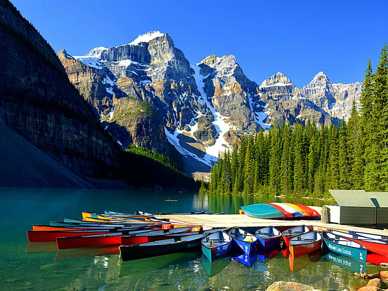 Luxury Lodges & Resorts of the Canadian Rockies Road Trip | Moraine Lake Lodge