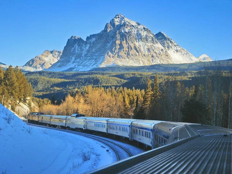 4 Reasons to Take a Winter Train Trip through the Canadian Rockies