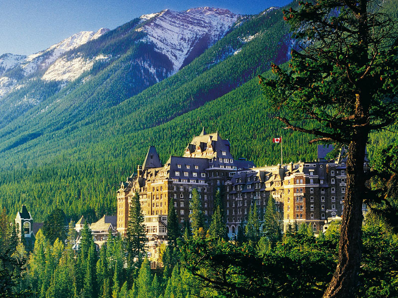 Luxury Train to the Canadian Rockies | Fairmont Banff Springs