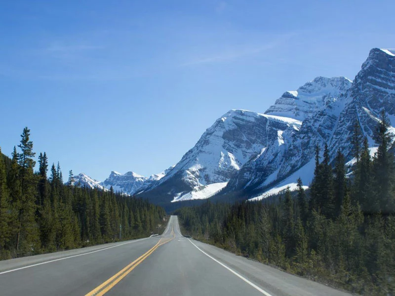 Canada Rockies Tour Rockies Splendour | Icefield Parkway between Lake Louise and Jasper