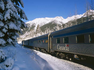 Winter Snow Train to the Canadian Rockies | VIA Rail
