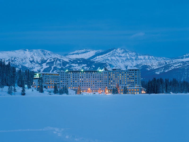 Winter Snow Train to the Canadian Rockies | Lake Louise