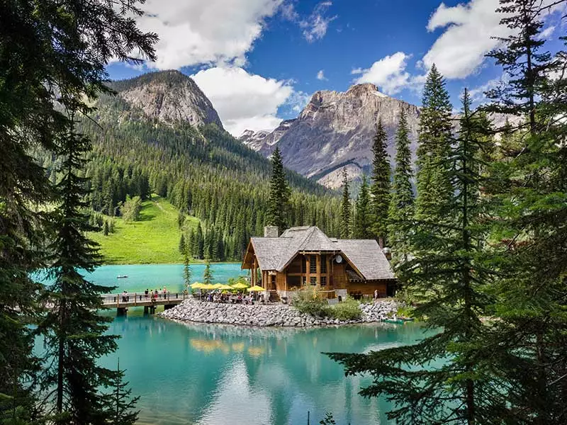 Spectacular Lodges of the Canadian Rockies Road Trip | Emerald Lake Lodge