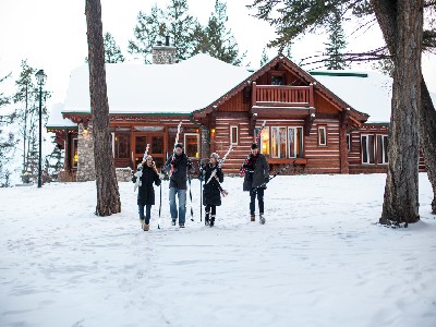 Friends at the Fairmont Jasper Park Lodge Friends at the Fairmont Jasper Park Lodge
