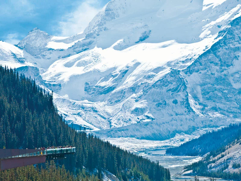 Trans Canada Rail Adventure | Glacier Skywalk