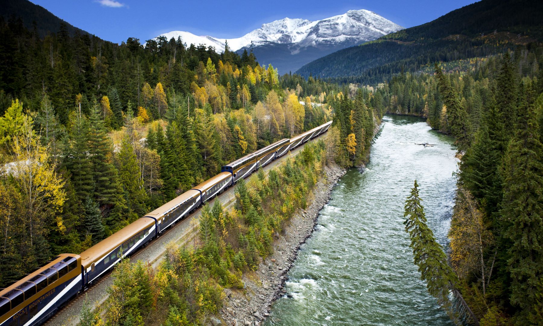 train trips across the canadian rockies