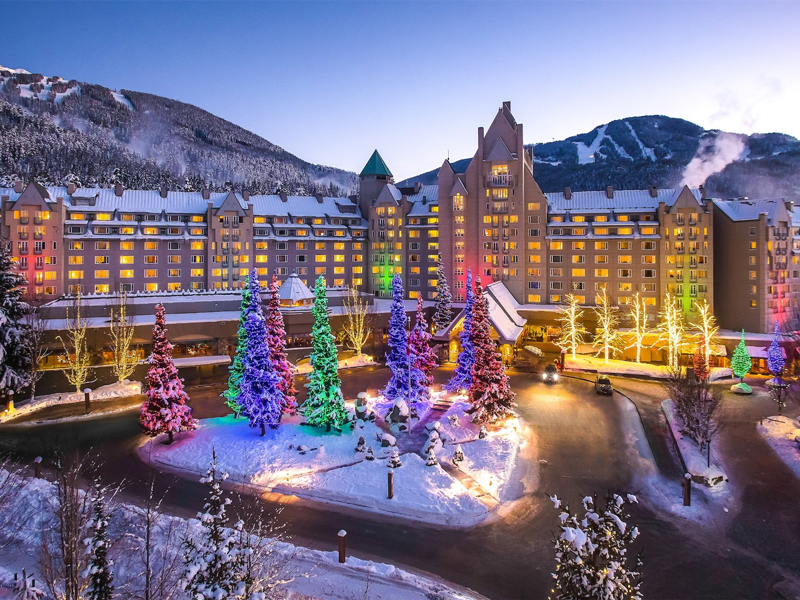 Magic of Christmas in Whistler at the Fairmont Chateau Whistler