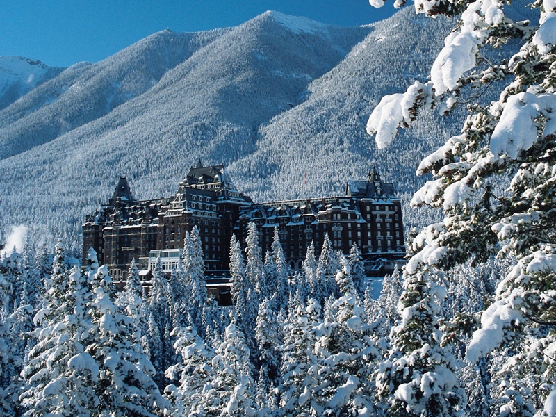 Canadian Rockies Winter Train Vacation | Fairmont Banff Springs Hotel