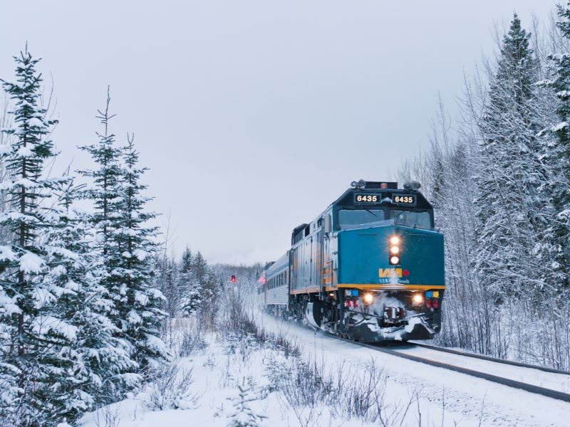 Winter Snow Train to the Canadian Rockies | VIA Rail